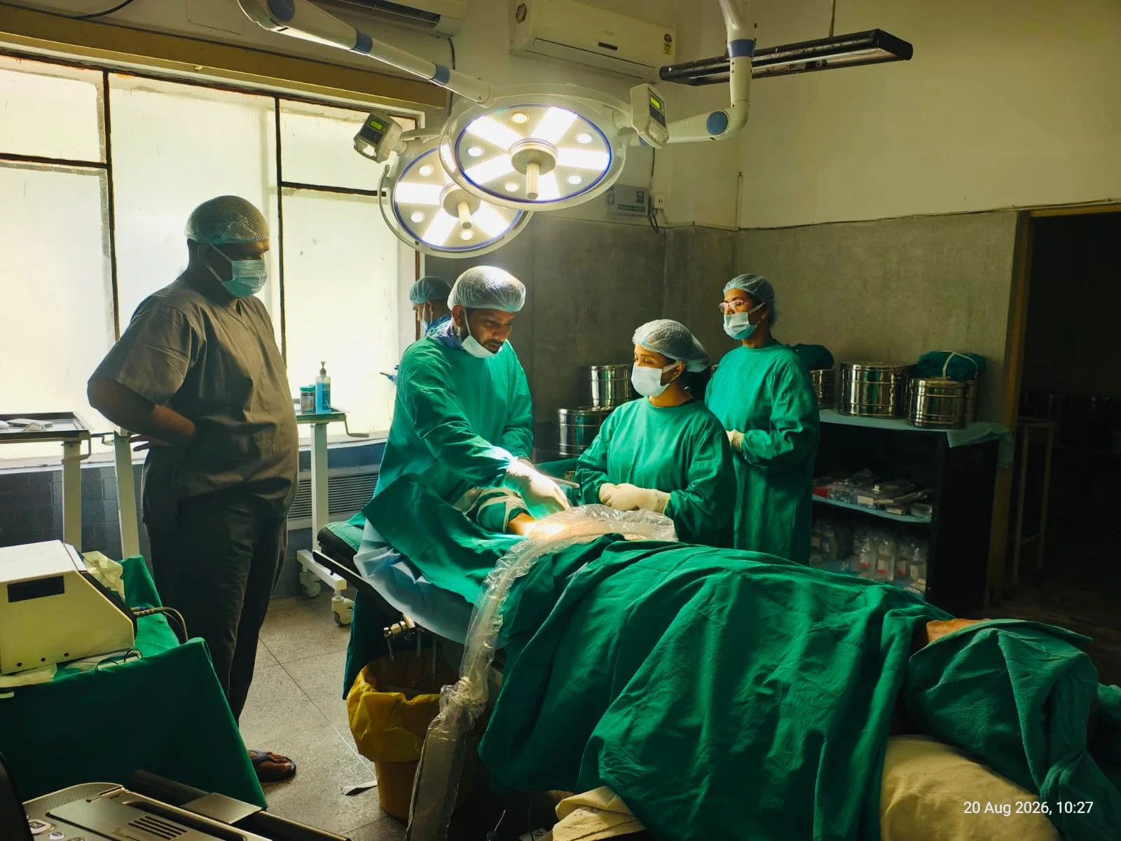 Honoured to be Invited to Perform Live Surgery